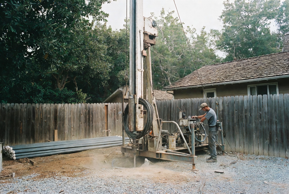 Water well drilling — commercial & residential